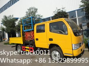 China Dongfeng XBW Scissor type truck with bucket lift, 2020s new manufactured high altitude operation truck for sale on sale