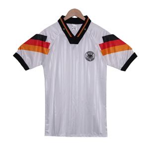 Wholesale Germany 1992 home retro football jersey is lightweight and extremely comfortable from china suppliers