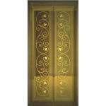 JIS 0.8 Mm Metal Surface Gold Mirror Elevator Stainless Steel Sheet 1218x2438
