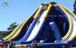Customization 3 Lanes Inflatable Water Slide utdoor Water Entertainment