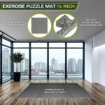 Interlocking Rubber Gymnasium Flooring Rubber Floor Tiles For Home Gym