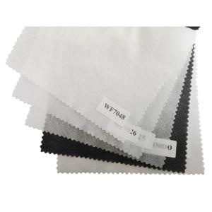Wholesale Nonwoven Fusible Interlining Weight 17-100gsm Polyester/Nylon for Satin Fabric Type from china suppliers