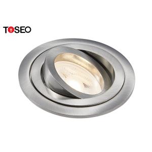 Wholesale 7w Round Recessed Downlights AC 220-240V White / Satin Nicke from china suppliers