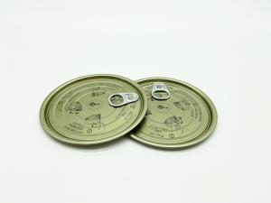 Wholesale Recyclable Tin Can Lids Environmental Friendly Food Safety lacquer for dry food from china suppliers