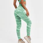 Polyester Fiber Seamless Yoga Pants Outdoor Sports Leggings For Women