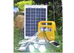 12V Solar Powered Outdoor Light Bulbs , Solar Charged Led Lights FM Radio