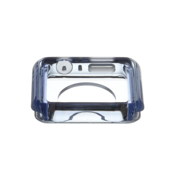 1mm Thickness CZ Sapphire Crystal Watch Case , 42mm Watch Case With Back