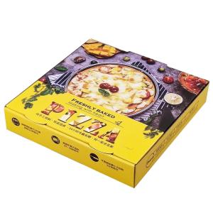 Wholesale Black Octagon Round Pizza Box Kraft Corrugated Paper Packaging Bulk OEM from china suppliers