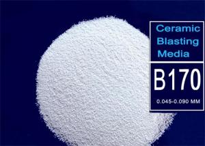 Wholesale B170 size 0.045-0.090mm Wear Resistance Ceramic Beads Sandblasting Media from china suppliers