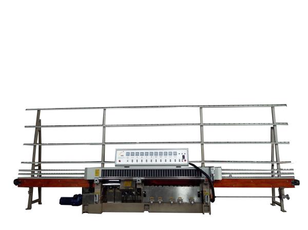 Vertical 9 Motors 45 Degree Flat Cabinet Door Glass Mirror Polishing Machine