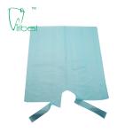 Waterproof Blue Disposable Dental Bibs In Rolling Type