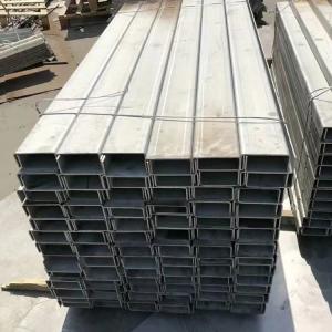 Wholesale C6 6 Inch Stainless Steel Channels Beams Galvanized U Beam Steel U Channel Structural Steel C Channel C Profile from china suppliers