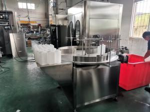 Wholesale Pet Bottle Filling packing Line With Automatic Medical Alcohol / Chemical Liquid / Acetic Acid Filling Capping Machine from china suppliers