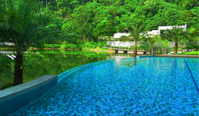 Swimming Season AUPOOL High Transparent Acrylic Swimming Pool with Window and Spa
