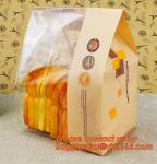 China supplier promotional custom coated bread/sandwich paper kraft bag with