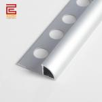 Aluminum Metal 10mm Tile Edge Trim Waterproof For Shower Bathroom