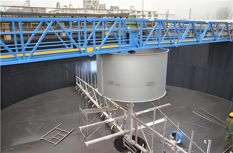 Sewage Treatment Plant Mud Clarifier Settling Tank Bridge Sludge Scraper
