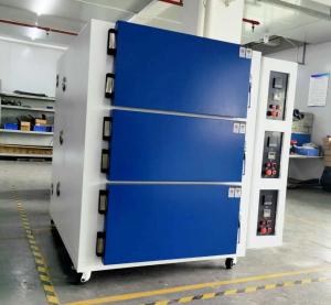 China LIYI 3 Chamber Combined  Electric Drying Oven Separate Control  Laboratory Hot Air Oven on sale