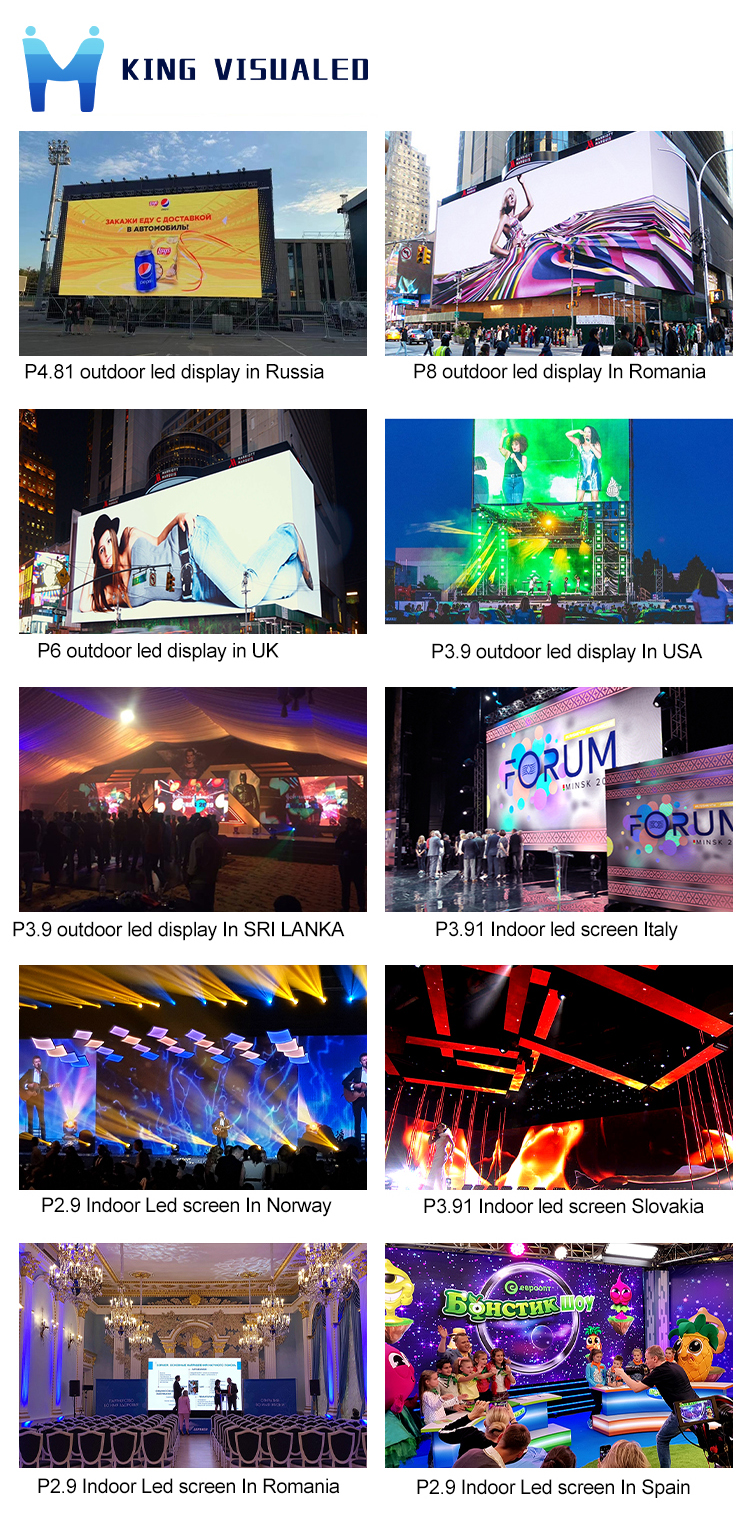 P3.91 P2.9 P3 Outdoor Rental Led Display Module Large TV 6500nit