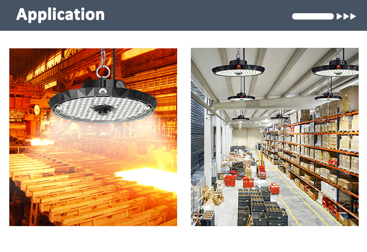 5-Year Warranty IP65 Rated 0-10V Dimmable UFO LED High Bay Light for Industrial Lighting