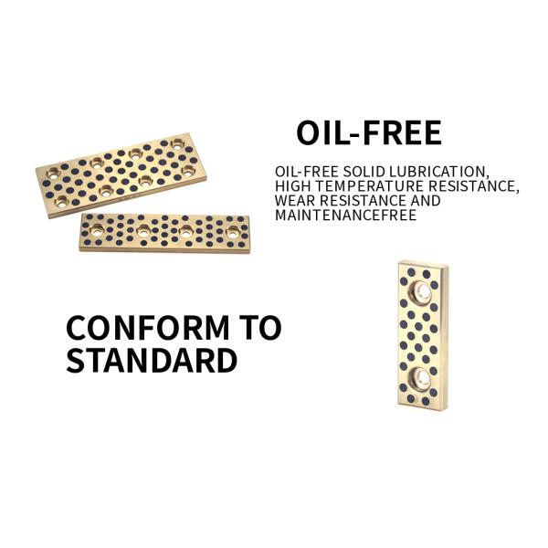 oilless bushing self lubricating graphite sliding plate lubricant