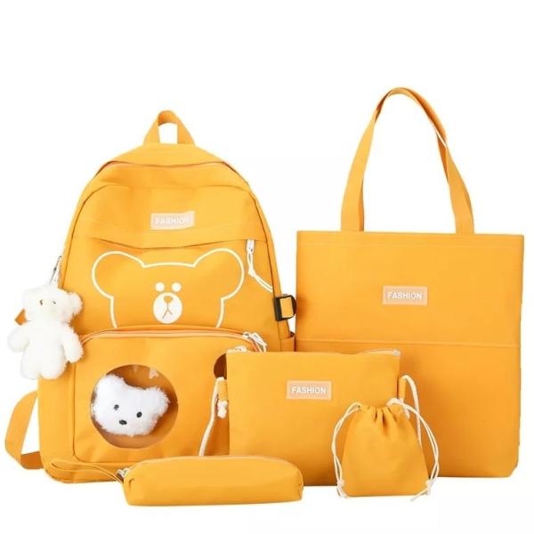 Travel Backpack Girls Laptop School Bag Sets Backpacks Carton Colourful 2022