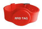 OEM Smart Silicone NFC RFID Access Control Wristbands 13.56MHZ For Festival