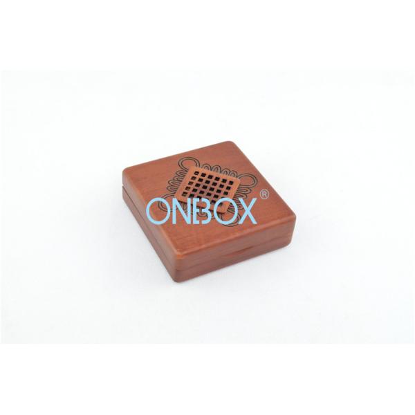 Handicraft Wooden Jewelry Packaging Boxes Vintage Coin Gift Box For Women / Men