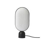 Fashion Resin Metal LED Rechargeable Bedside Lamp For Living Room