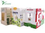 Asparagus Corrugated Plastic Produce Boxes Food Grade Black White