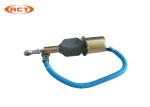 Excavator Kubota Stop Solenoid 24v , Electric Stop Solenoid 6743-81-9141 4063712