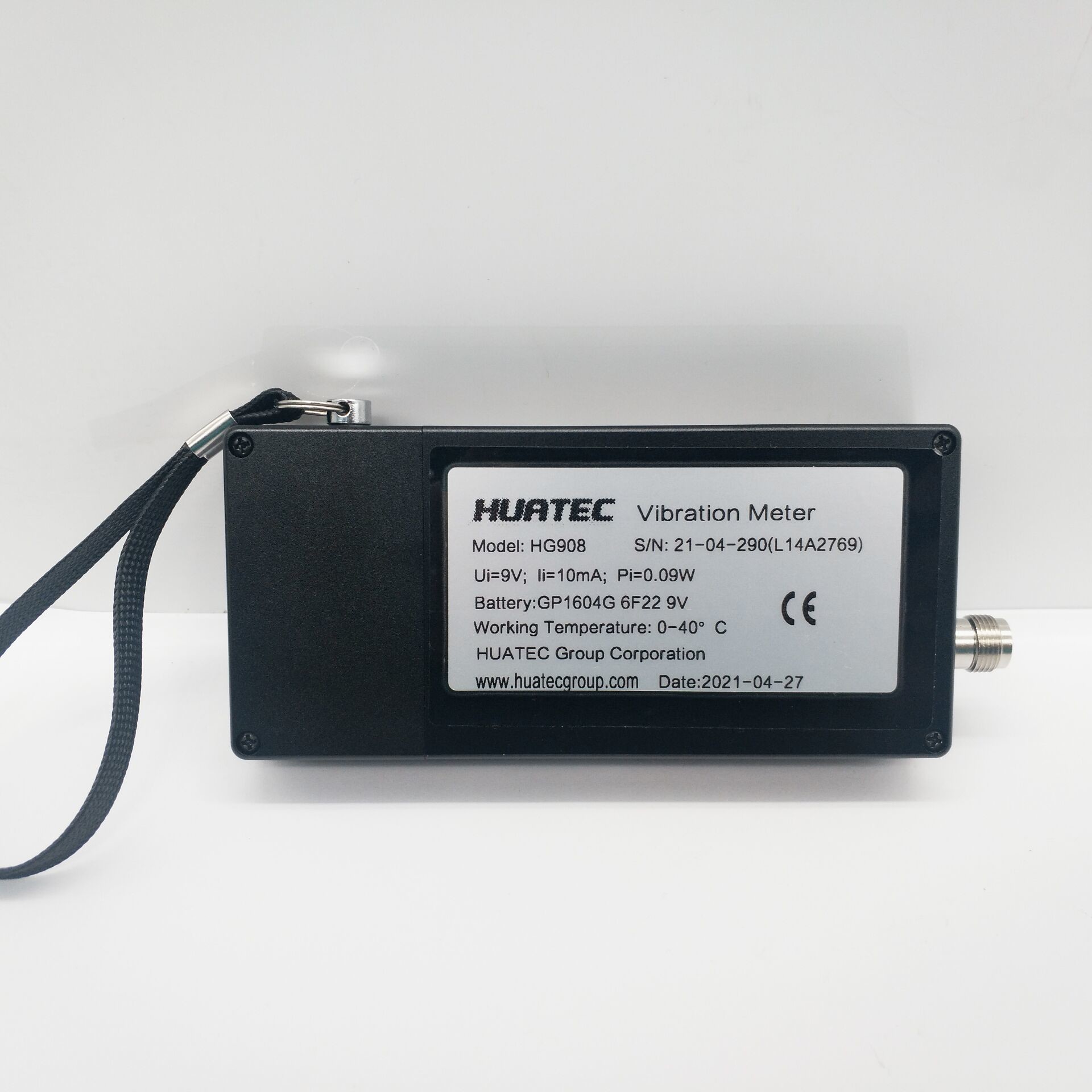 HG-908 4 Parameters Metric Version True RMS Measurement Vibration Analyzer