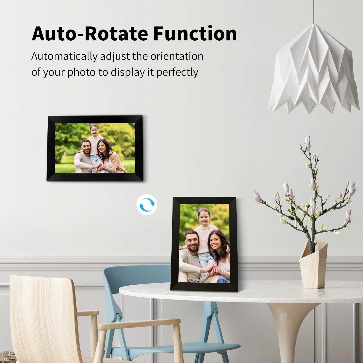 10 Inch Touch Screen Digital Picture Frame Signage For RM/RMVB/AVI/MPG/MPEG Format
