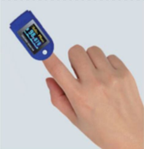 SpO2 Sports And Aviation Fingertip Pulse Oximeter With Heart Rate Monitor