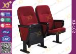 VIP Public Foldable Movie Theater Stadium Seating Chairs With Writing Pad