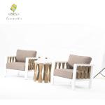 Outdoor Furniture Lounge Patio Garden Sofa Set Aluminum Modern Design for