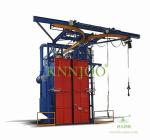 Deep Dish Alloys Rims Shot Blasting Machine Sa 2.5~3.0