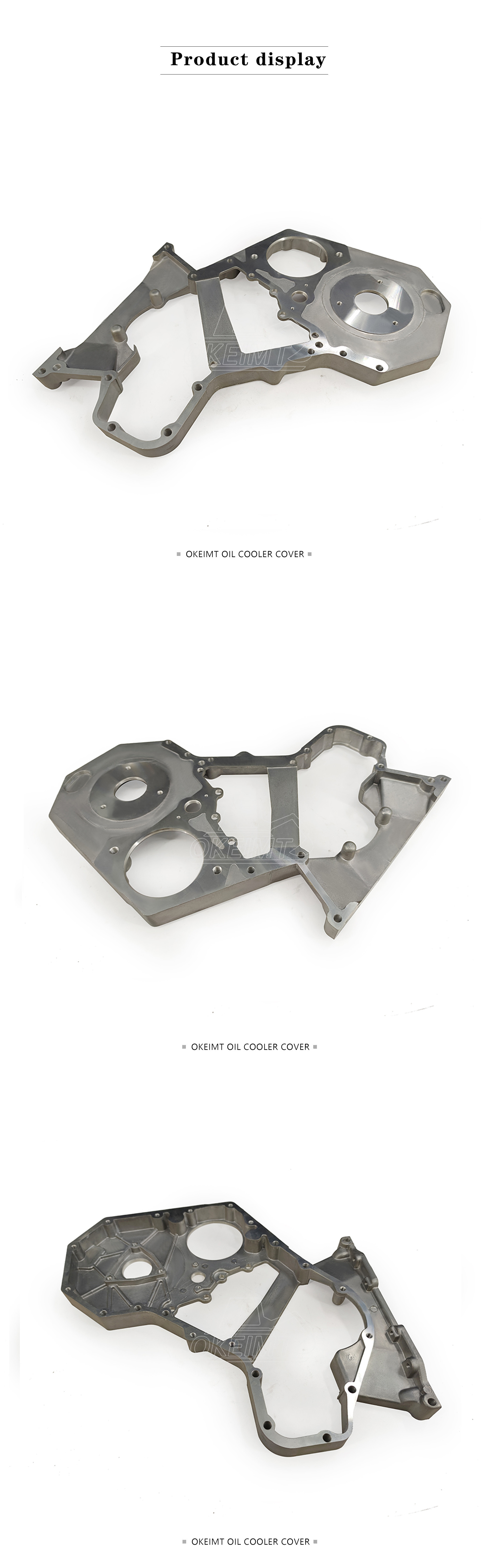 Excavator Engine Parts 6D102-071 6BT Engine Spare Parts Gear Housing 3960071