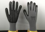 6’ Size Nitrile Coated Gloves Super Soft Cotton Blended Liner Fashion Design