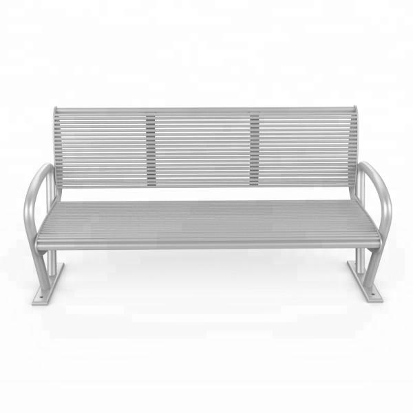 Commercial ISO14001 Certificate 180cm Outdoor Aluminum Benches