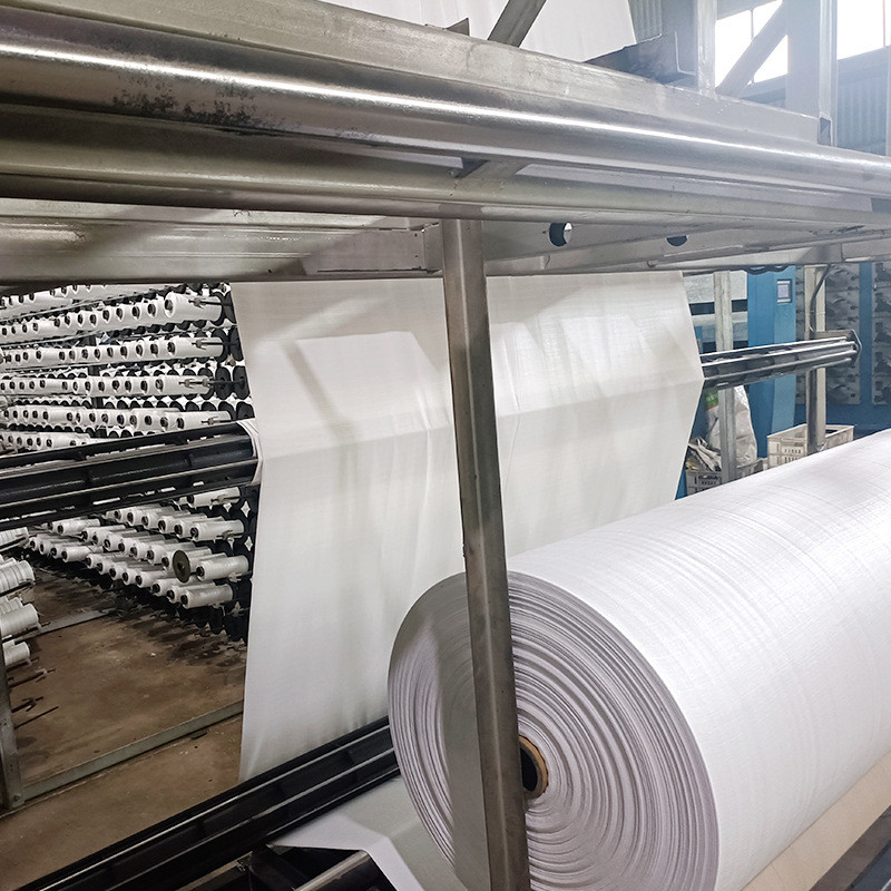 PP FIBC Fabric Polypropylene Woven Cloth Roll 50-300GSM UV Treated