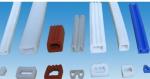 High Temperature Silicone Rubber Strips , Pure Silicone Extrusion Profiles