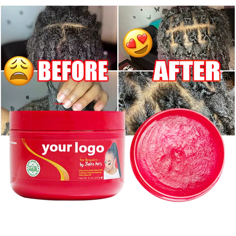 Red Shine Jam Best Braiding Gel Vendor for Super Strong Hold and Wrist Support