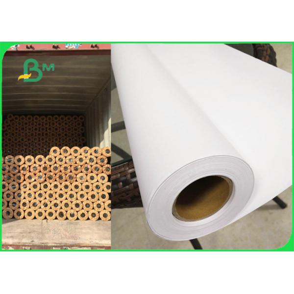 36inch * 150m 80gsm Plotter Paper For Canon Printer Good Print Performance