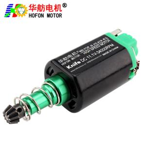 Wholesale Hofon HF460SA-11340L Long shaft 11.1V 34000RPM DC Carbon brush Motor for AEG Water Bomb Toy Gun from china suppliers