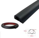 Self Adhesive Cable Cover for Garage Door Bottom Seals PVC Floor Wire Cable