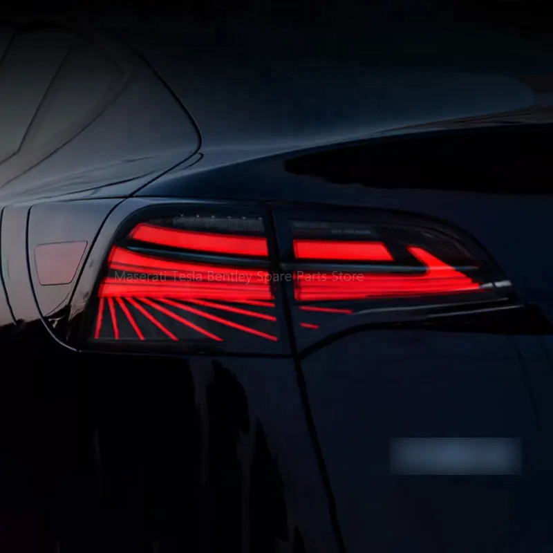 2019- Model 3 Model Y Taillight Assembly Modification Phantom Led Rear Tail Light For Tesla