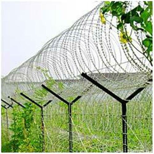 Barbed Wire For Cross Razor Type Decorative Barbed Wire Fencing - Buy Anti-rust Razor Blade Barbed