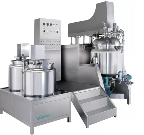 Stable Practical Vacuum Emulsifying Homogenizer , 220V Vacuum Homogenizer Cream