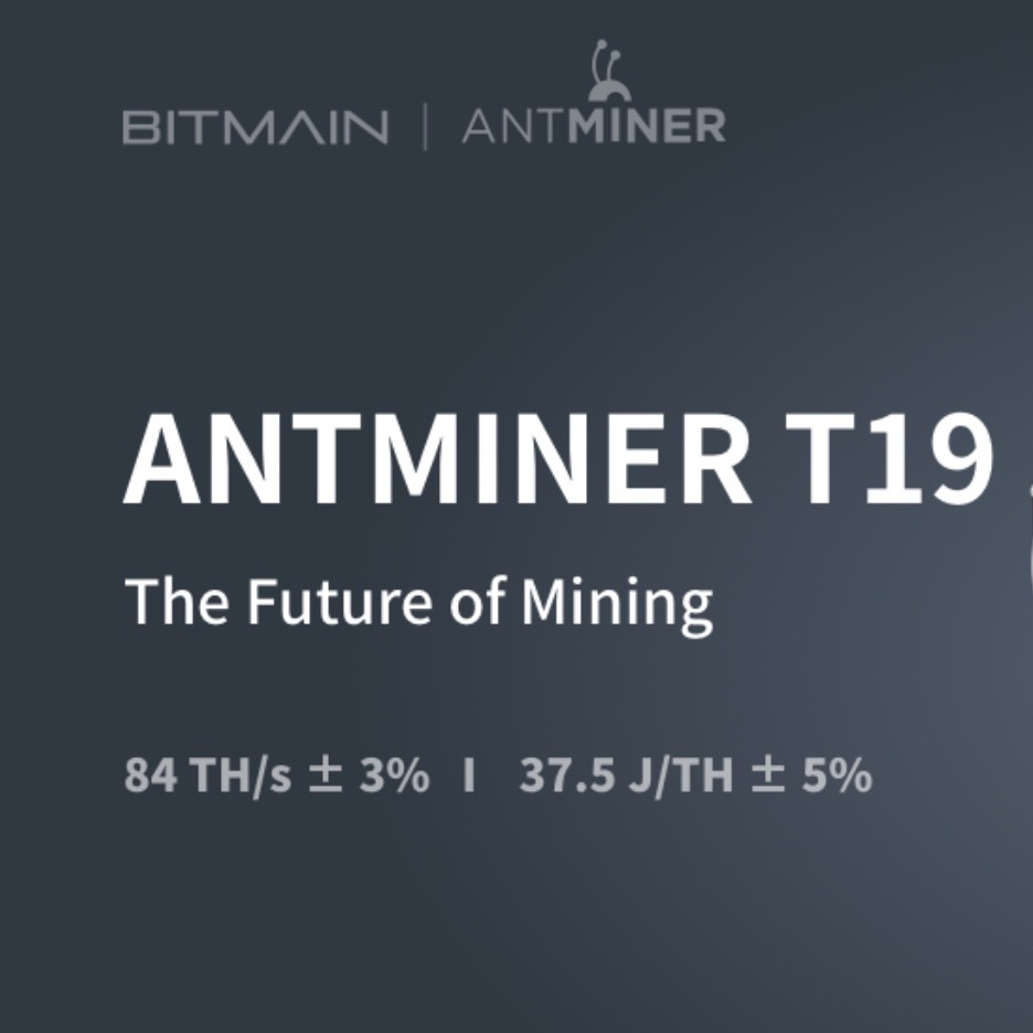 BTC Asic Miner Machine 3150W Bitmain Antminer T19 84th S